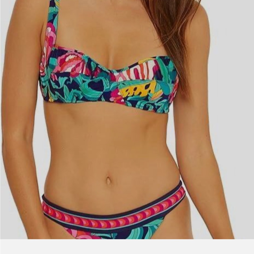 Trina Turk Tropical Print Bikini Set